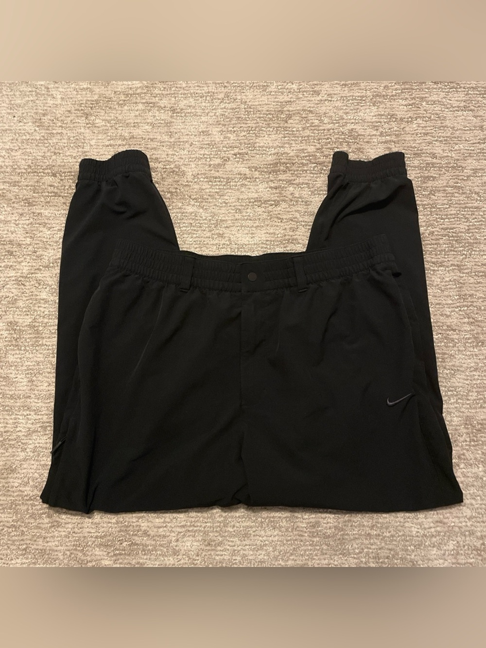 Nike Tour Repel Golf Jogger Pants Men’s XXL Black Dri-FIT Tapered Activewear